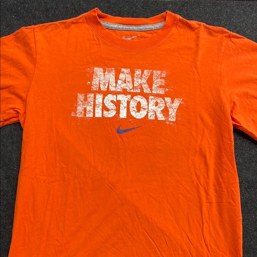 Nike Orange Men's T-Shirt